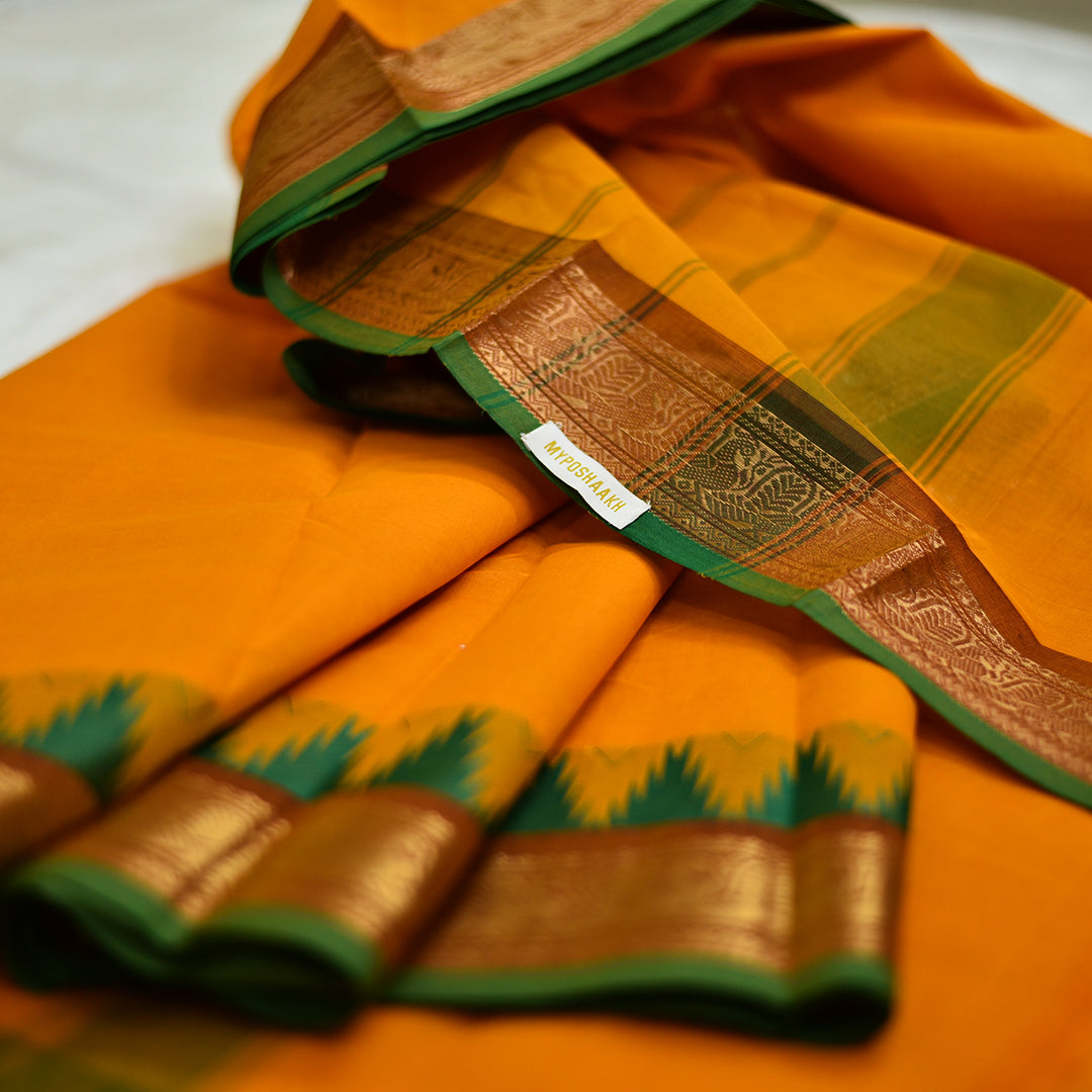 PARVATI: Kanchipuram cotton sari