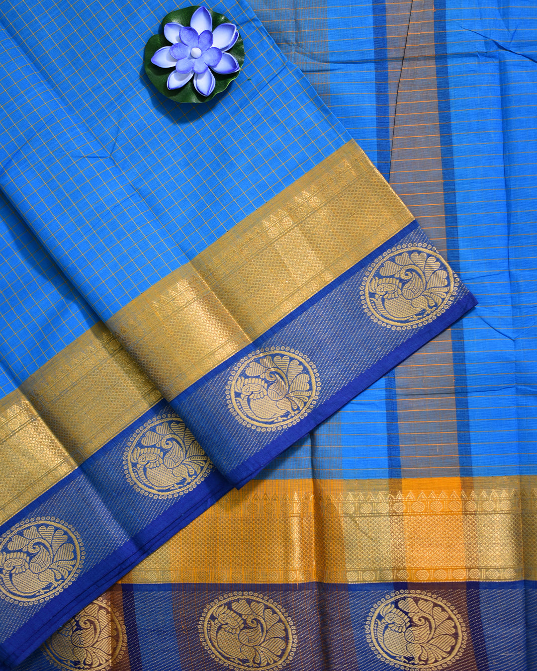 KAVERI: Kanchipuram cotton sari